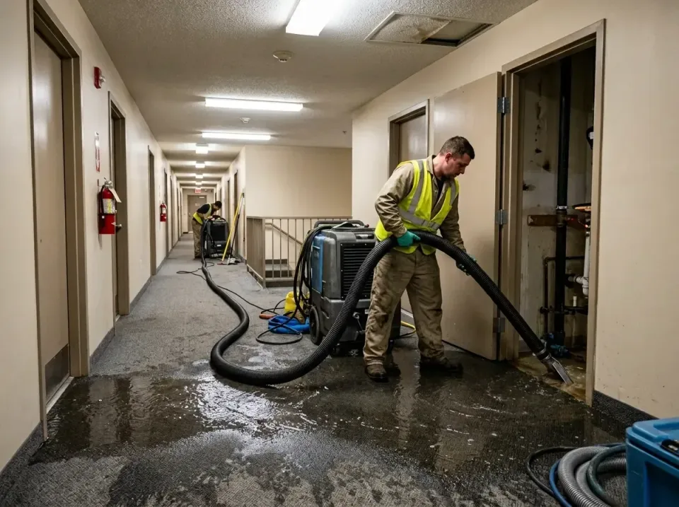 multi-unit-apartment-hallway-f-005 — frequently asked questions, Emergency Burst Pipe Water Extraction & Removal in Galena P…